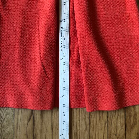 Anthropologie HD in Paris EUC Women's Ardmore Sleeveless Knit Orange Dress Sz 2 - Picture 6 of 12